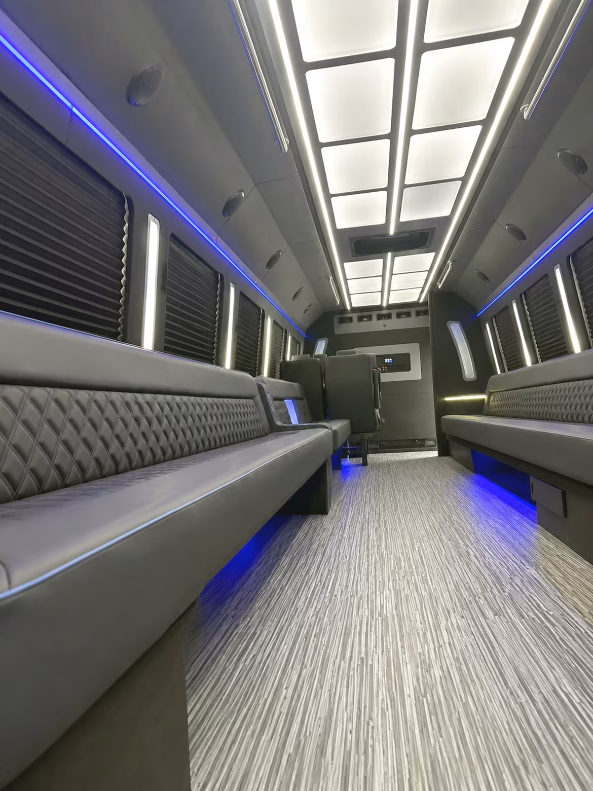 28 Passenger Party Bus Inside