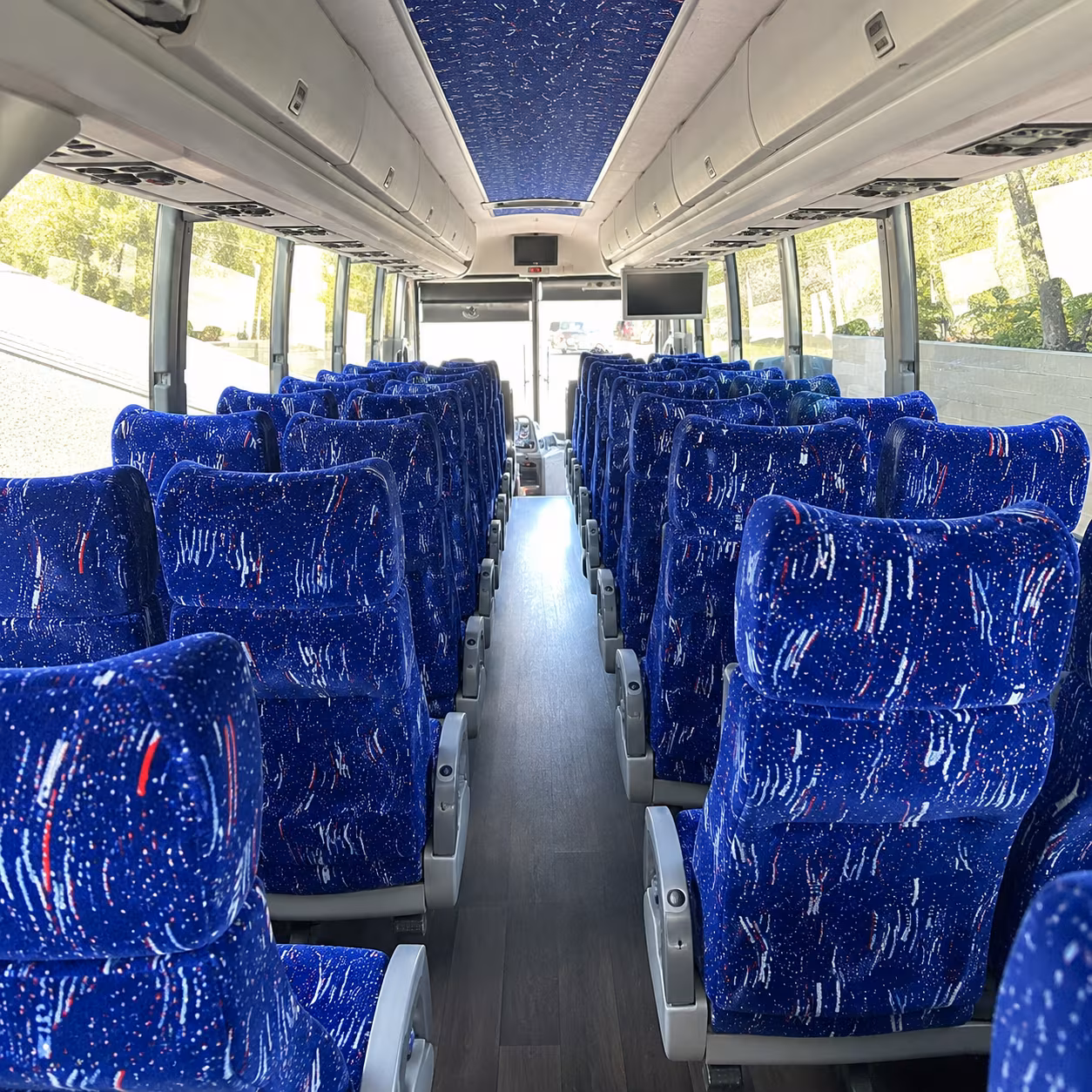 Charter Bus Interior