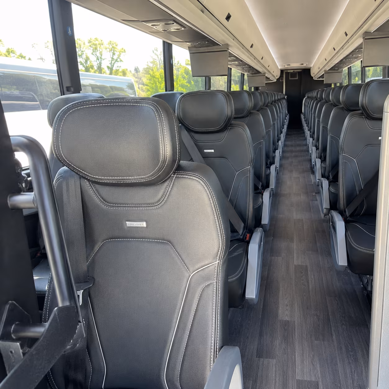 Charter Bus Seats