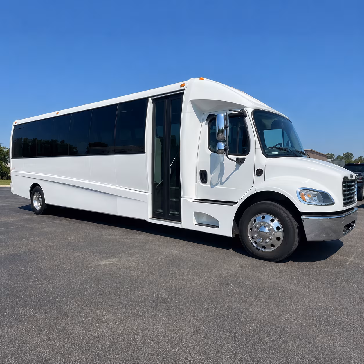 Garland Airport Shuttle & Transportation party bus exterior