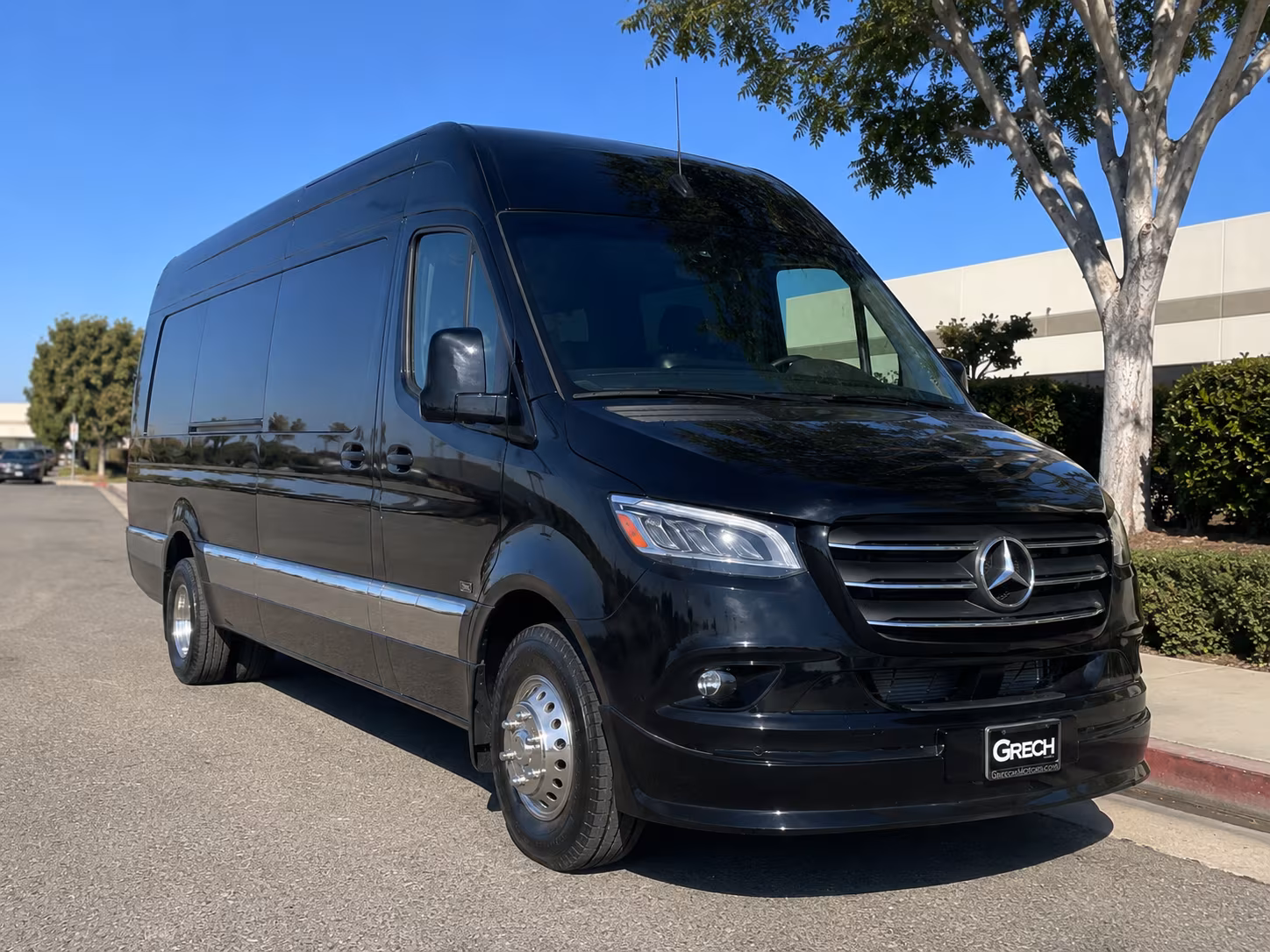 Garland Airport Shuttle & Transportation party bus exterior