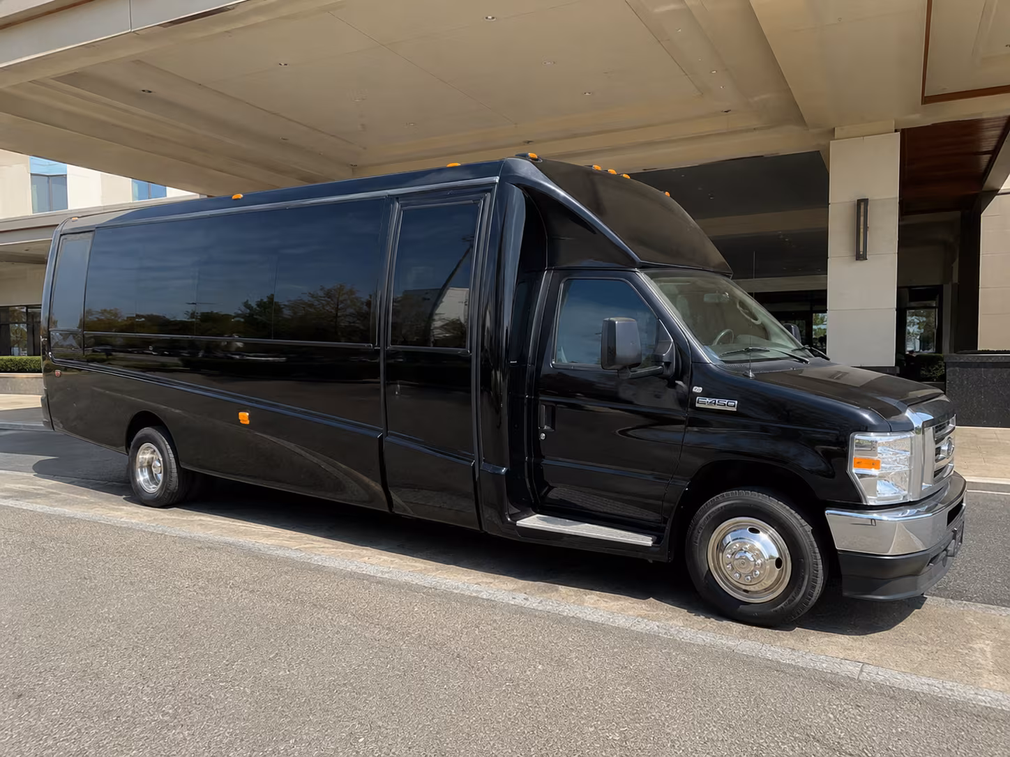 Garland Concert & Music Festival Transportation party bus exterior