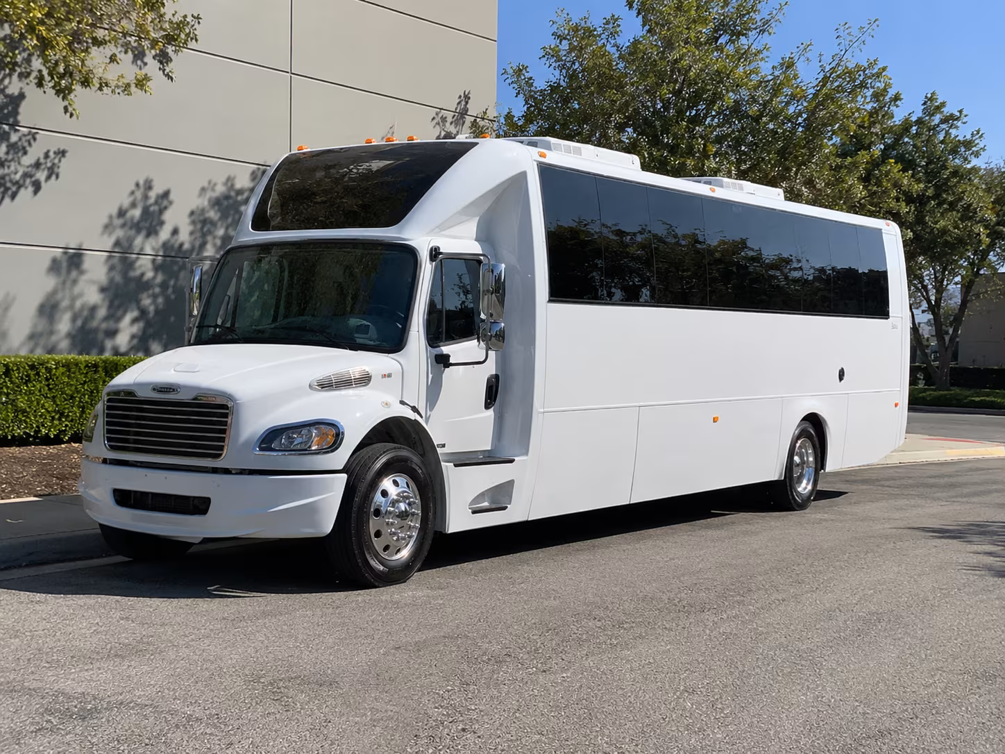Garland Concert & Music Festival Transportation party bus exterior