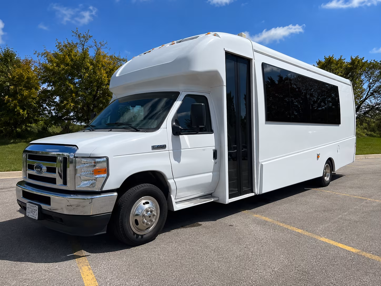 Garland Concert & Music Festival Transportation party bus interior