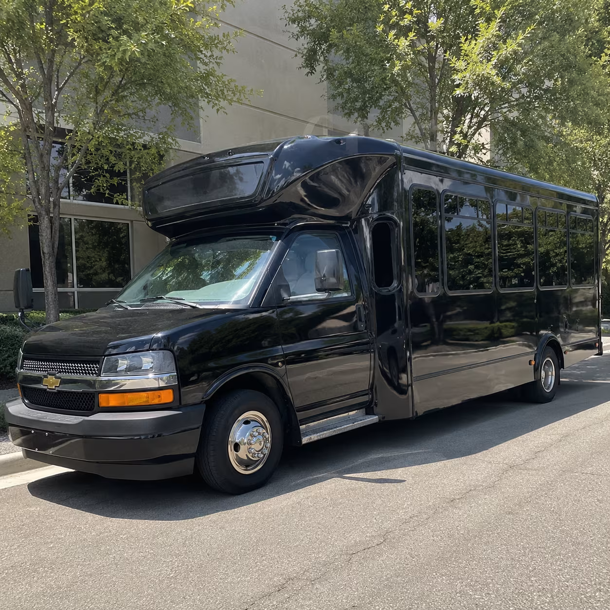 Garland Private Event Transportation onboard seating
