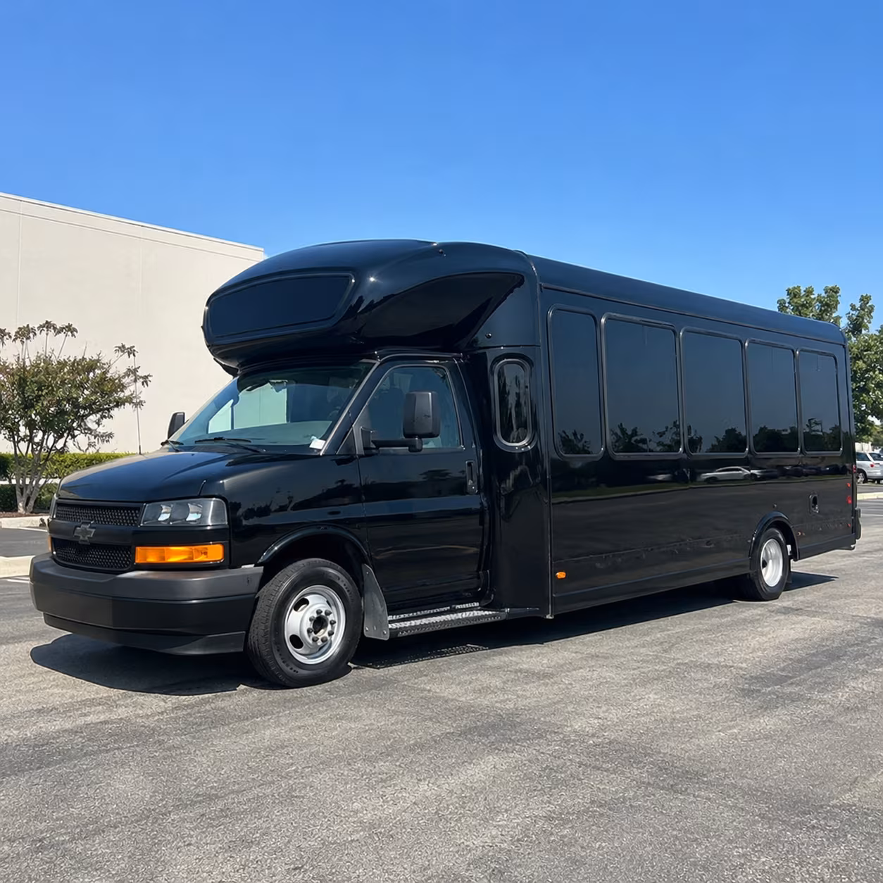 Garland Sporting Event Transportation party bus exterior