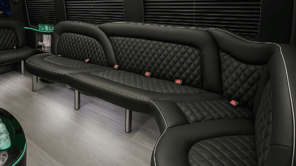 garland 14 passenger sprinter limousine rental